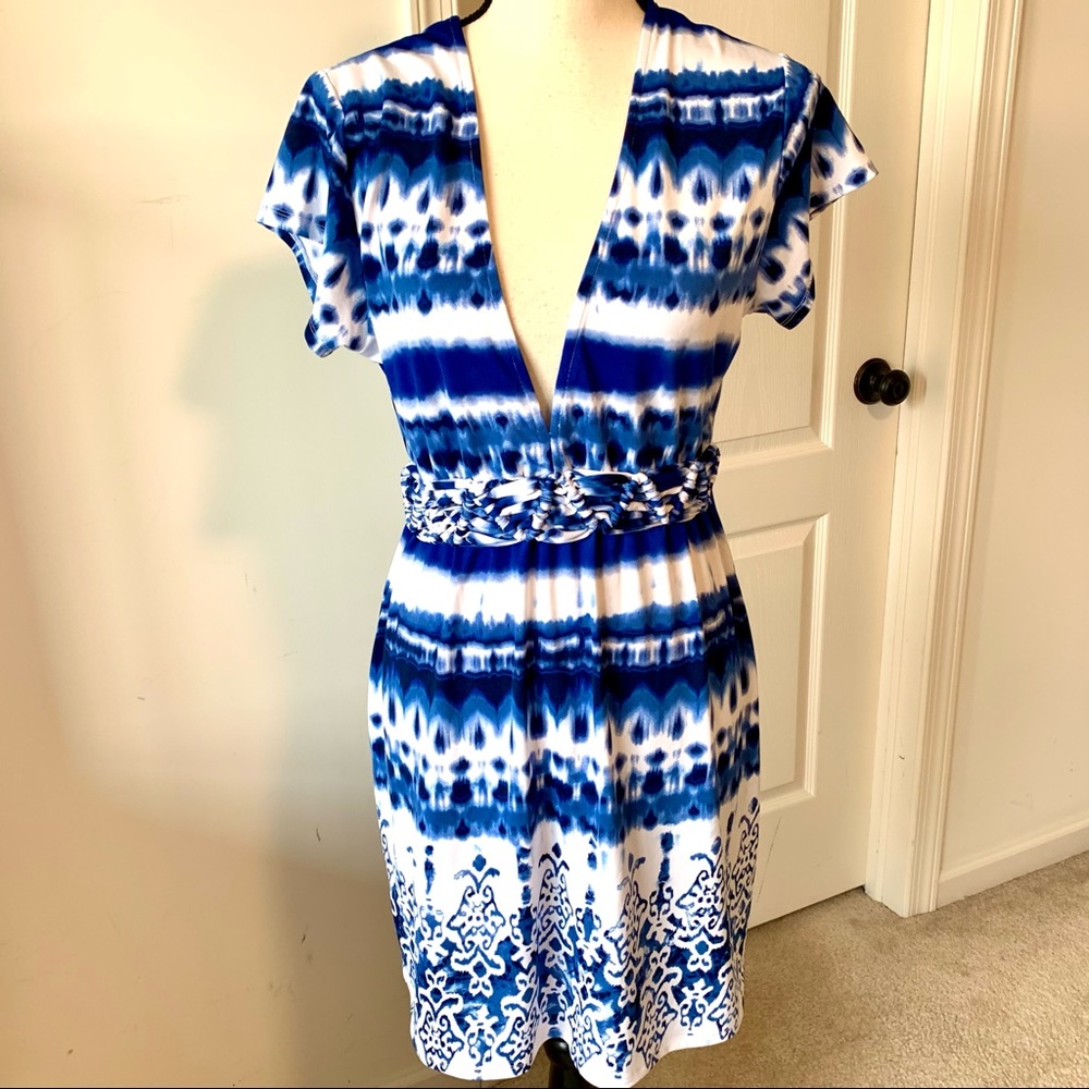 DOTTI Tie Dye Jersey Knit Swim Cover Up—SZ. Small
